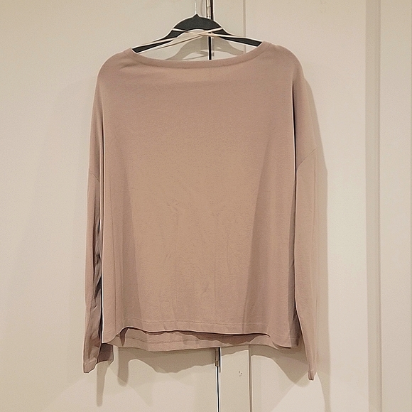 All Saints Tops - All Saints: Rita tee long sleeves; Color: Cloud Pink